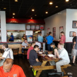 Inside Chaps Pit Beef restaurant